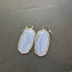 Kendra Scott- Danielle Earrings In Rhodium